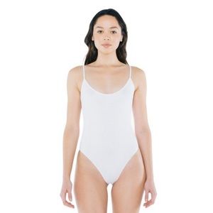 White American Apparel Body Suit